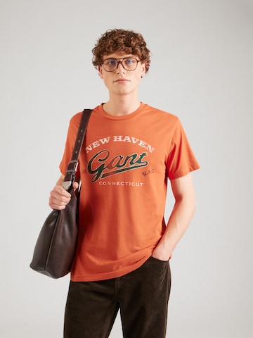 GANT Футболка в Оранжевый: спереди