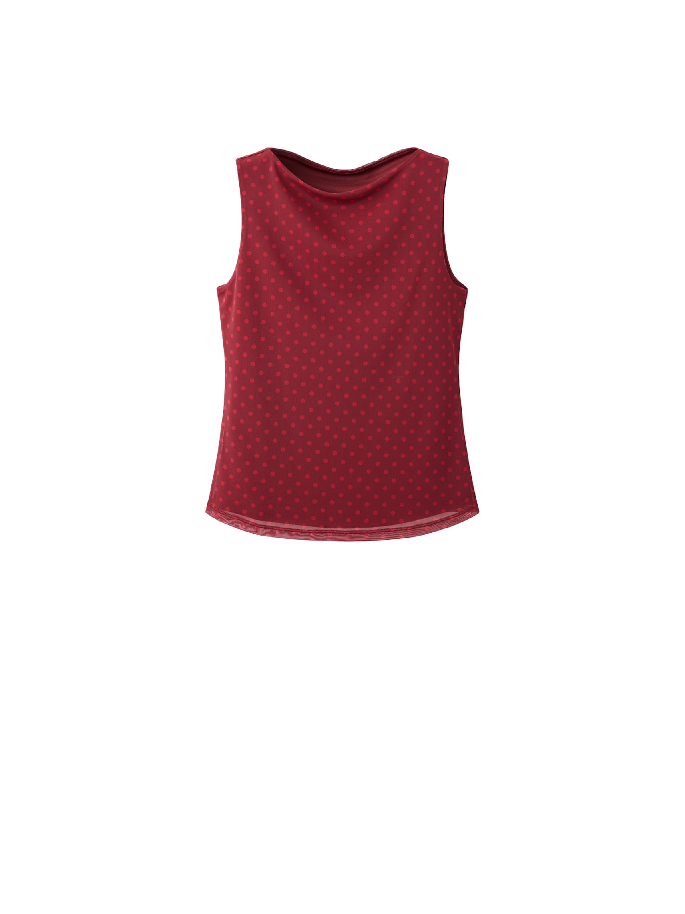 piros / világospiros MANGO Top 'YOLI' - XS, Termék nézet