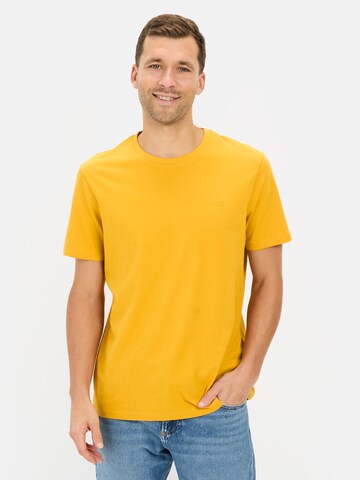 T-Shirt CAMEL ACTIVE en jaune : devant