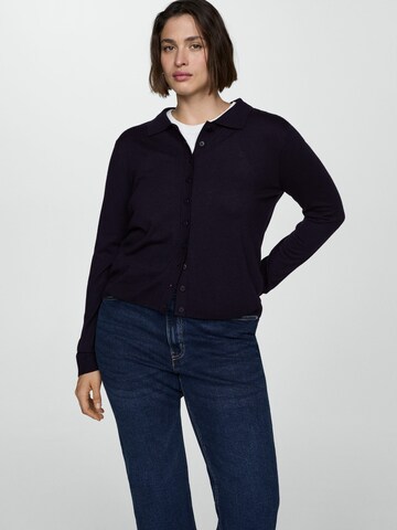 MANGO Strickjacke 'PACO' in Blau