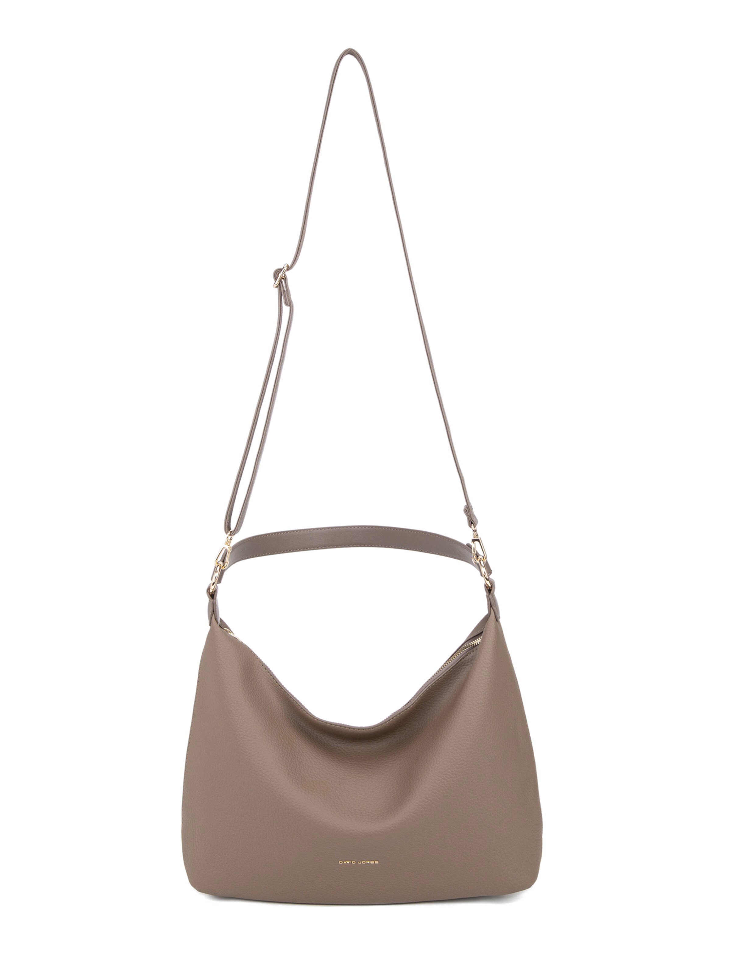 Borsa a spalla 'Borsa a Spalla Donna Pelle Vegana PU - Astrea Elite' di David Jones in grigio