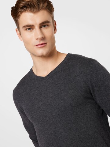 JACK & JONES Svetr 'Emil' – šedá