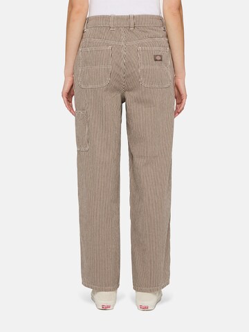 DICKIES Loose fit Trousers 'Hickory' in Brown