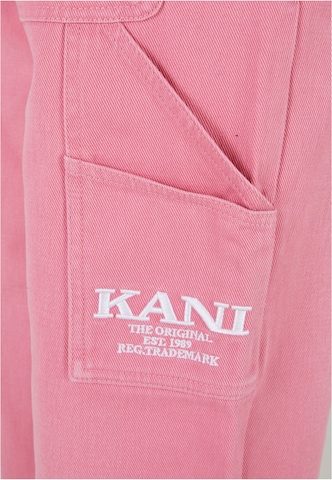 Loosefit Jeans cargo Karl Kani en rose