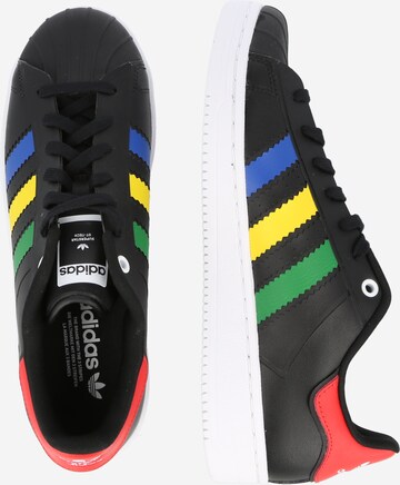 ADIDAS ORIGINALS Σνίκερ χαμηλό 'Superstar' σε μαύρο