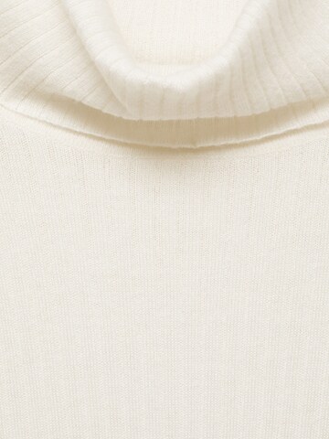MANGO Tröja 'FLURRON' i beige