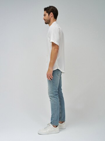 Salsa Jeans Regular fit Overhemd in Beige