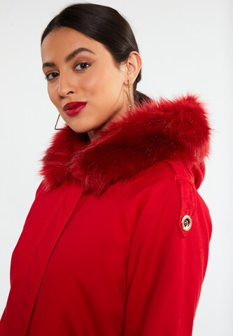 faina Parka 'Minya' in Rot