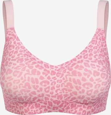 Soutien-gorge 'Seamless Compact Push-Up BH' cfab en rose : devant