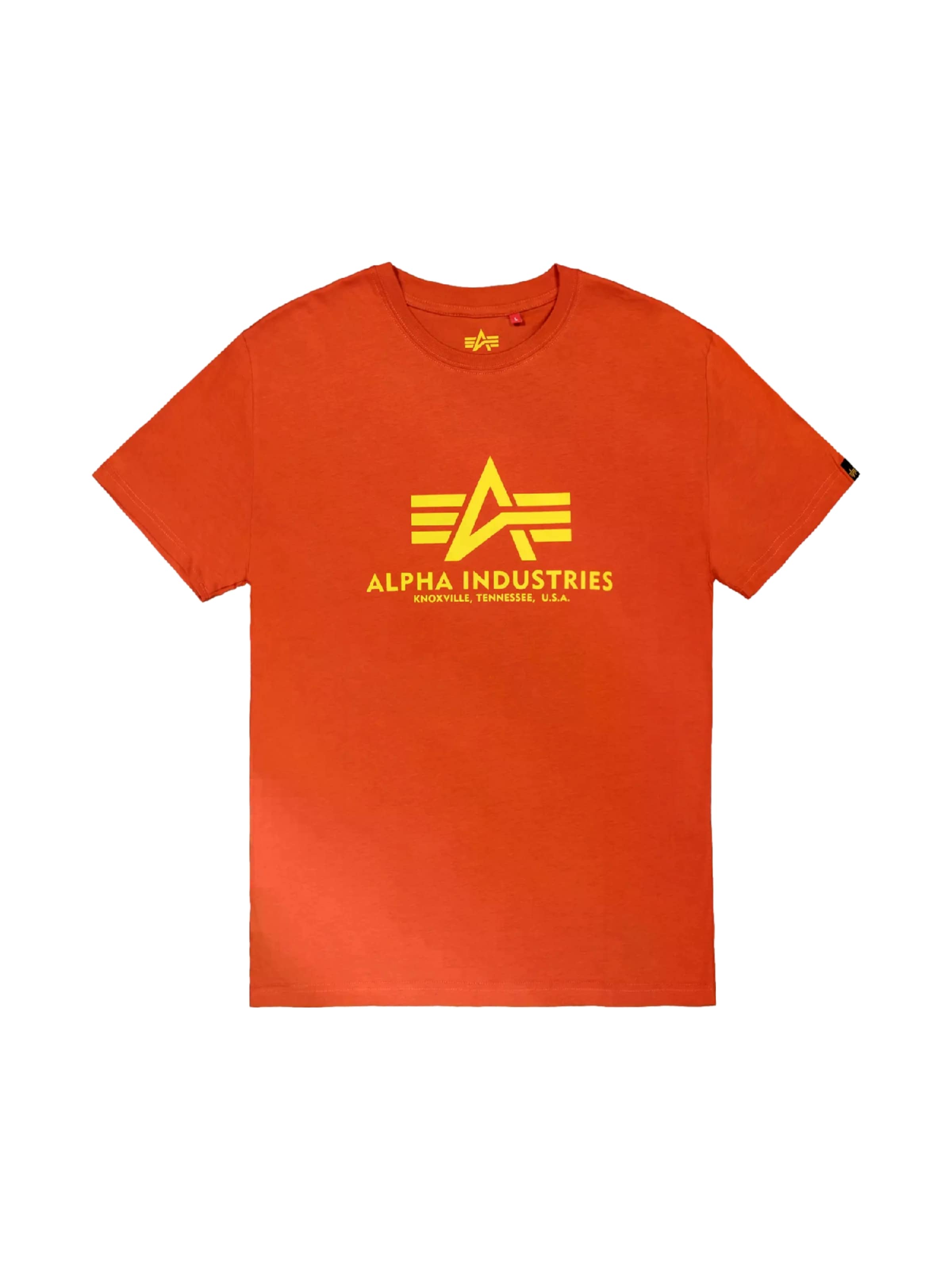 ALPHA INDUSTRIES Shirt in XXXL in de kleur Rood, Productweergave