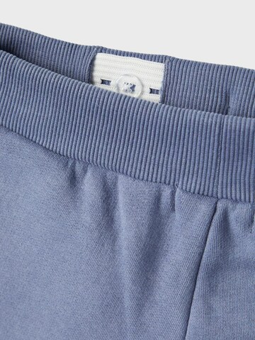 NAME IT Zwężany krój Spodnie 'Lena' w kolorze niebieski