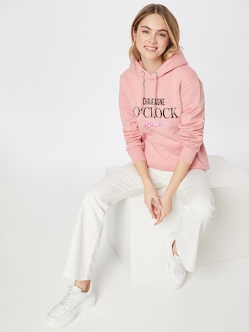 EINSTEIN & NEWTON Sweatshirt 'Champagne oClock' i rosa