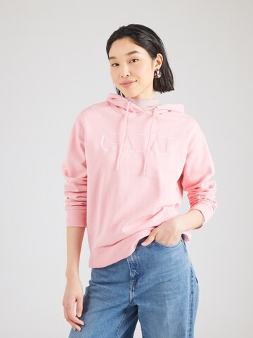 Sweat-shirt GANT en rose : devant