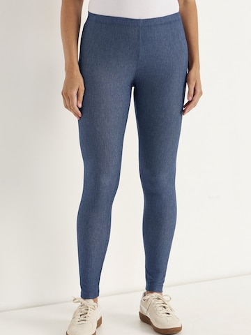 Skinny Leggings Cellbes of Sweden en bleu : devant