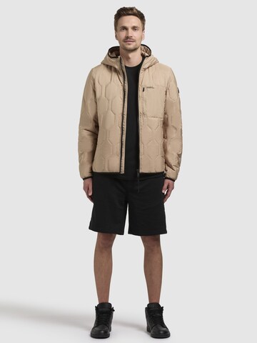 khujo Jacke 'RHEIN' in Braun