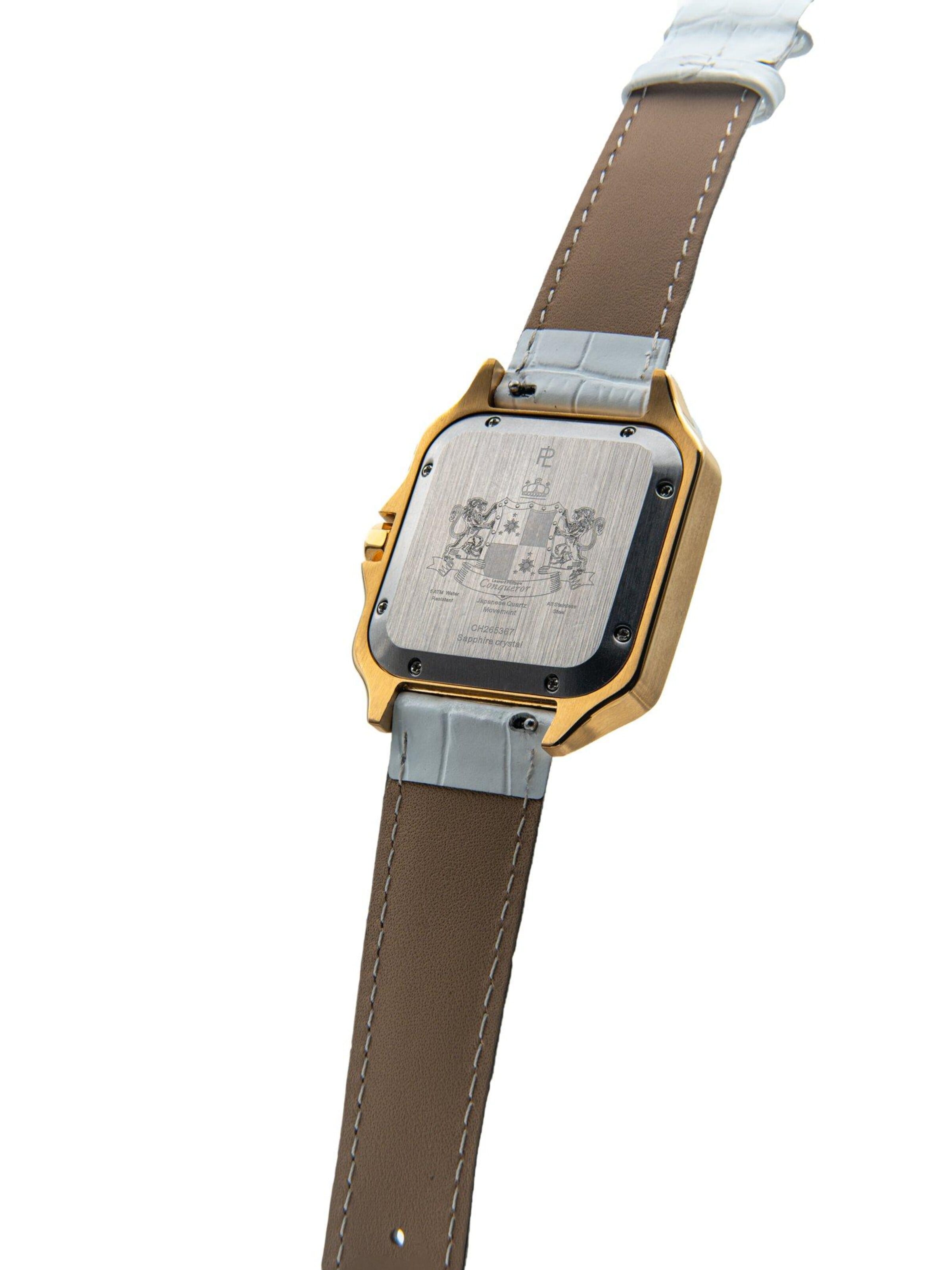 Laurent Philippe - Reloj analógico 'Conqueror The Golden Empress' en oro