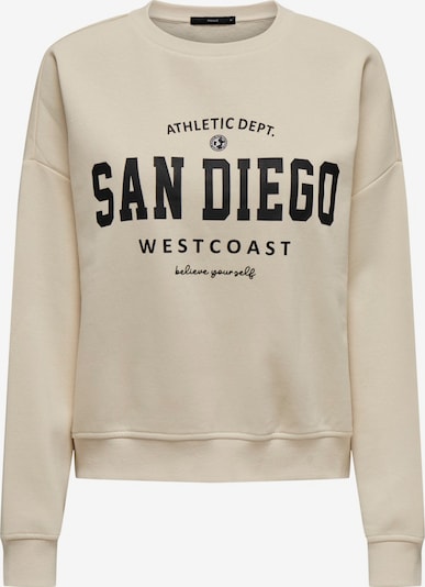 Megztinis be užsegimo iš ONLY, spalva – smėlio spalva / juoda, Prekių apžvalga