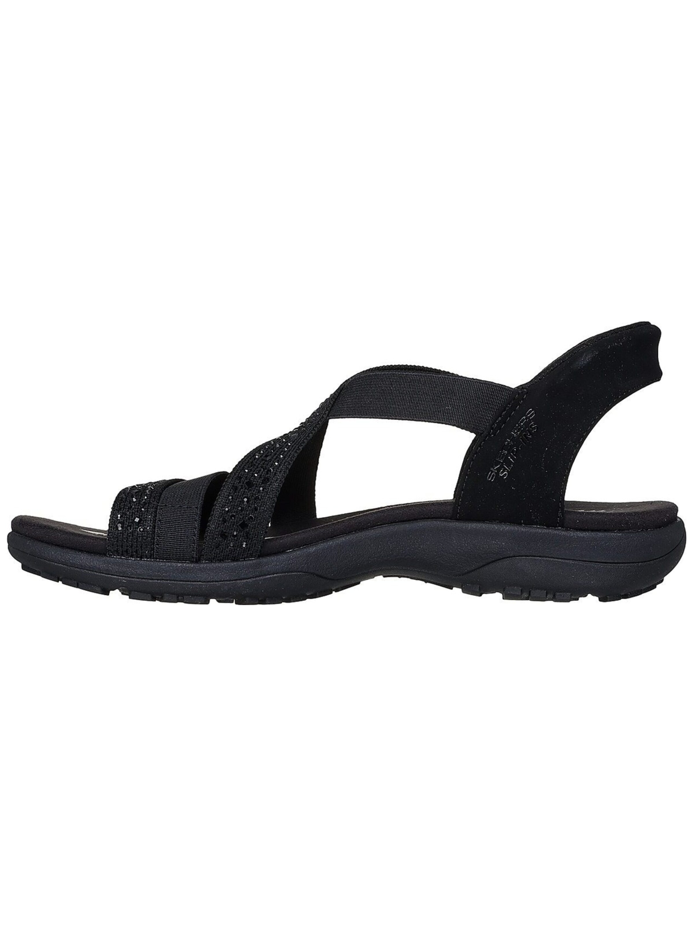 Sandalo 'Skechers Reggae Slim - Summer Sparkle' di SKECHERS in nero