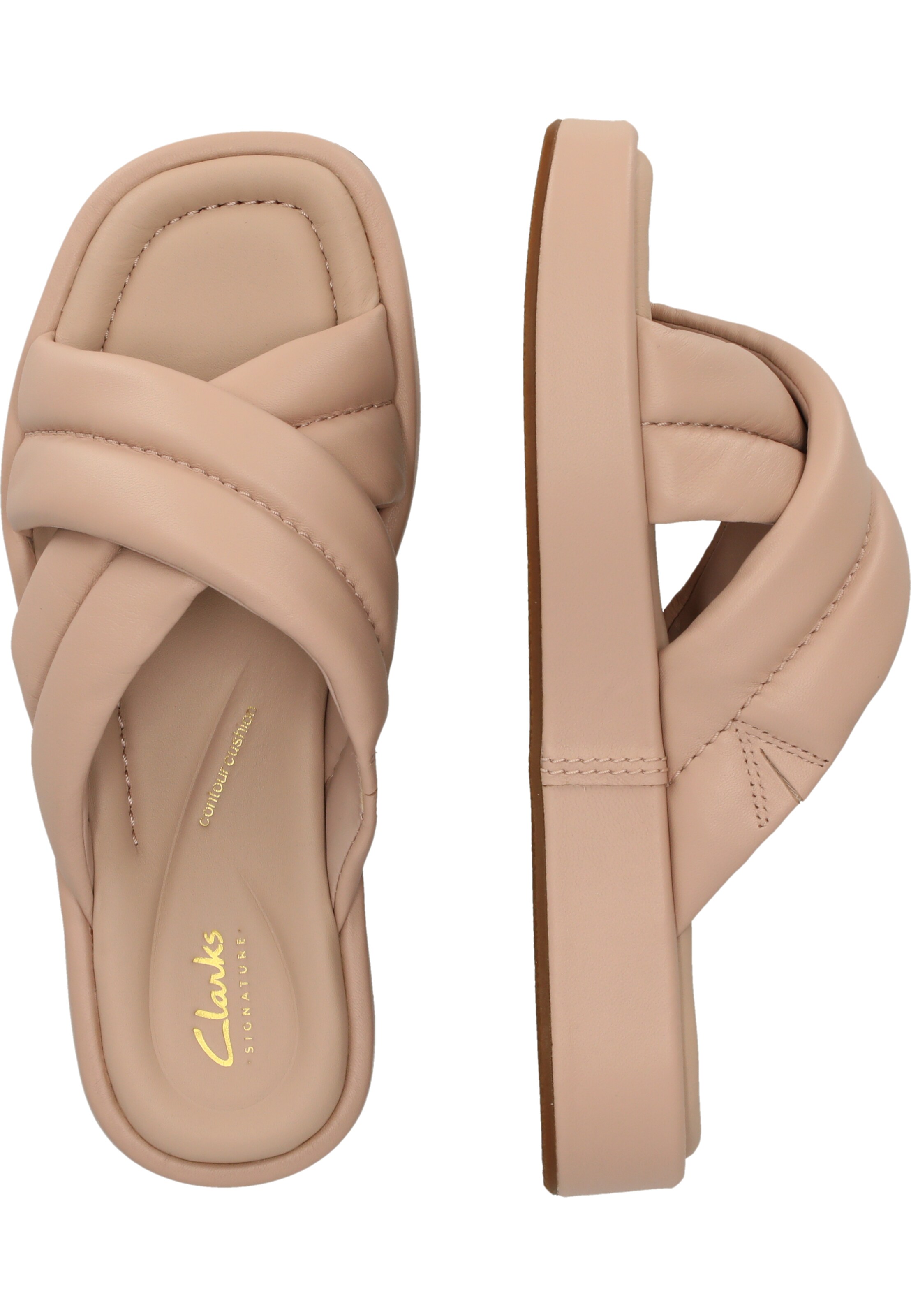CLARKS Slip-ons 'Alda Glide' in Pink