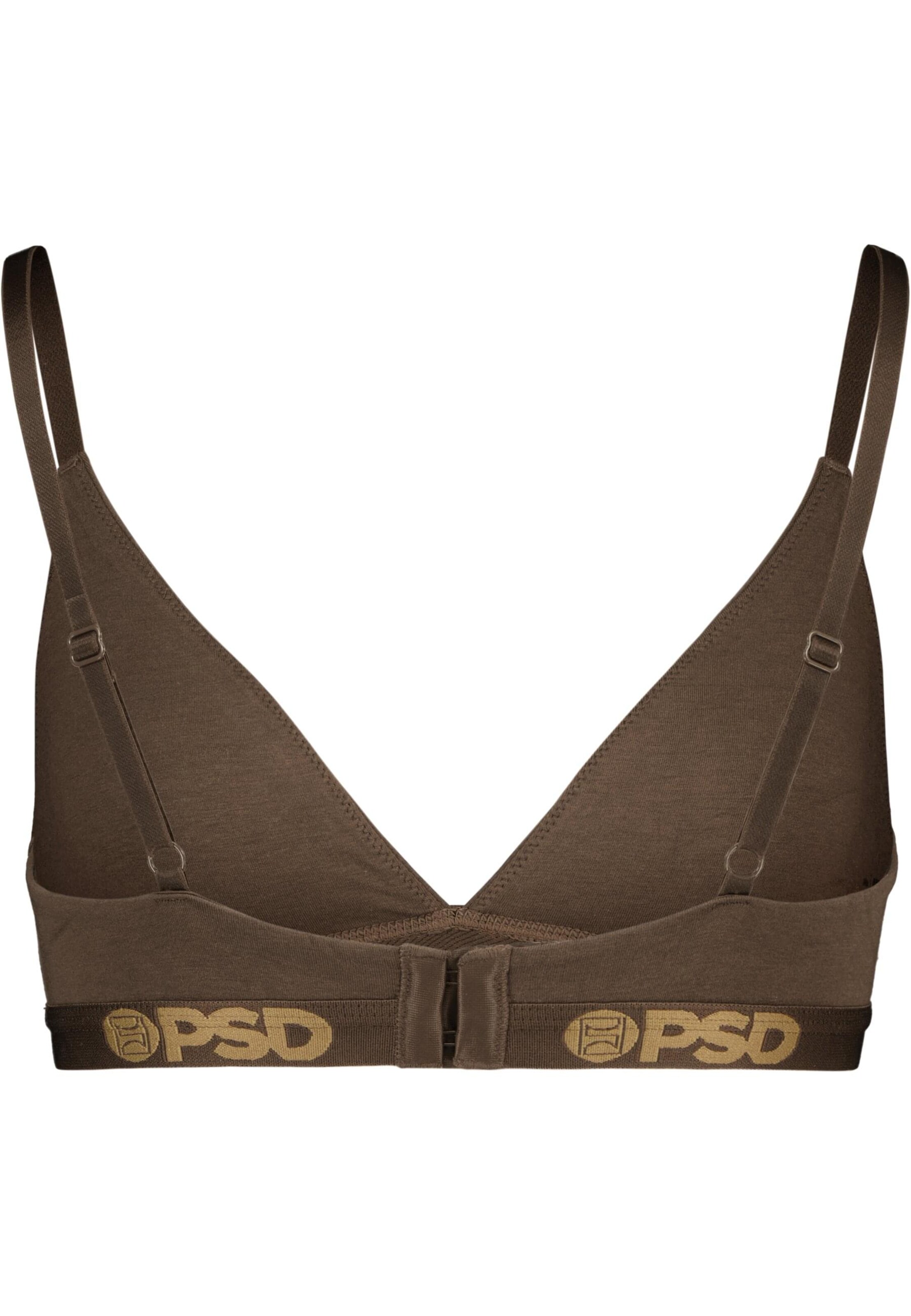 Triangolo Reggiseno di PSD in marrone