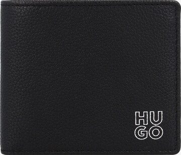 HUGO Wallet 'Subway' in Black: front