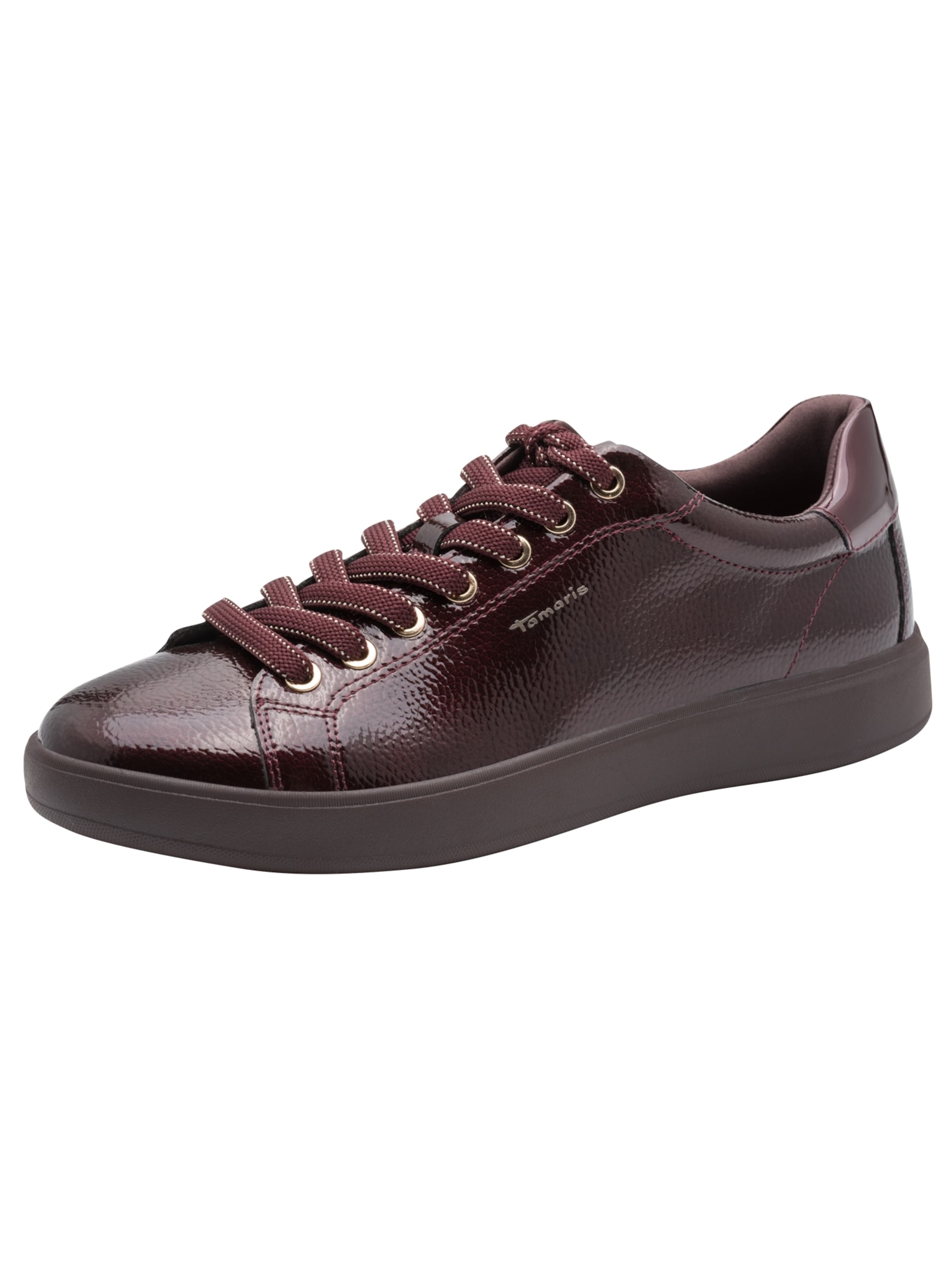 Sneaker low de la Tamaris pe roșu: față