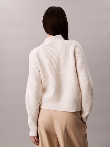 Calvin Klein Jeans Pullover in Weiß