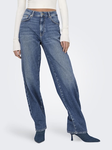 ONLY Regular Jeans in Blauw: voorkant