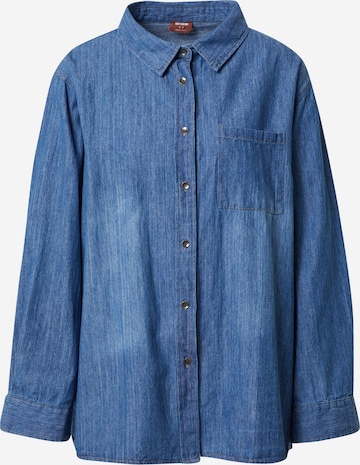 Cotton On Blouse in Blue: front