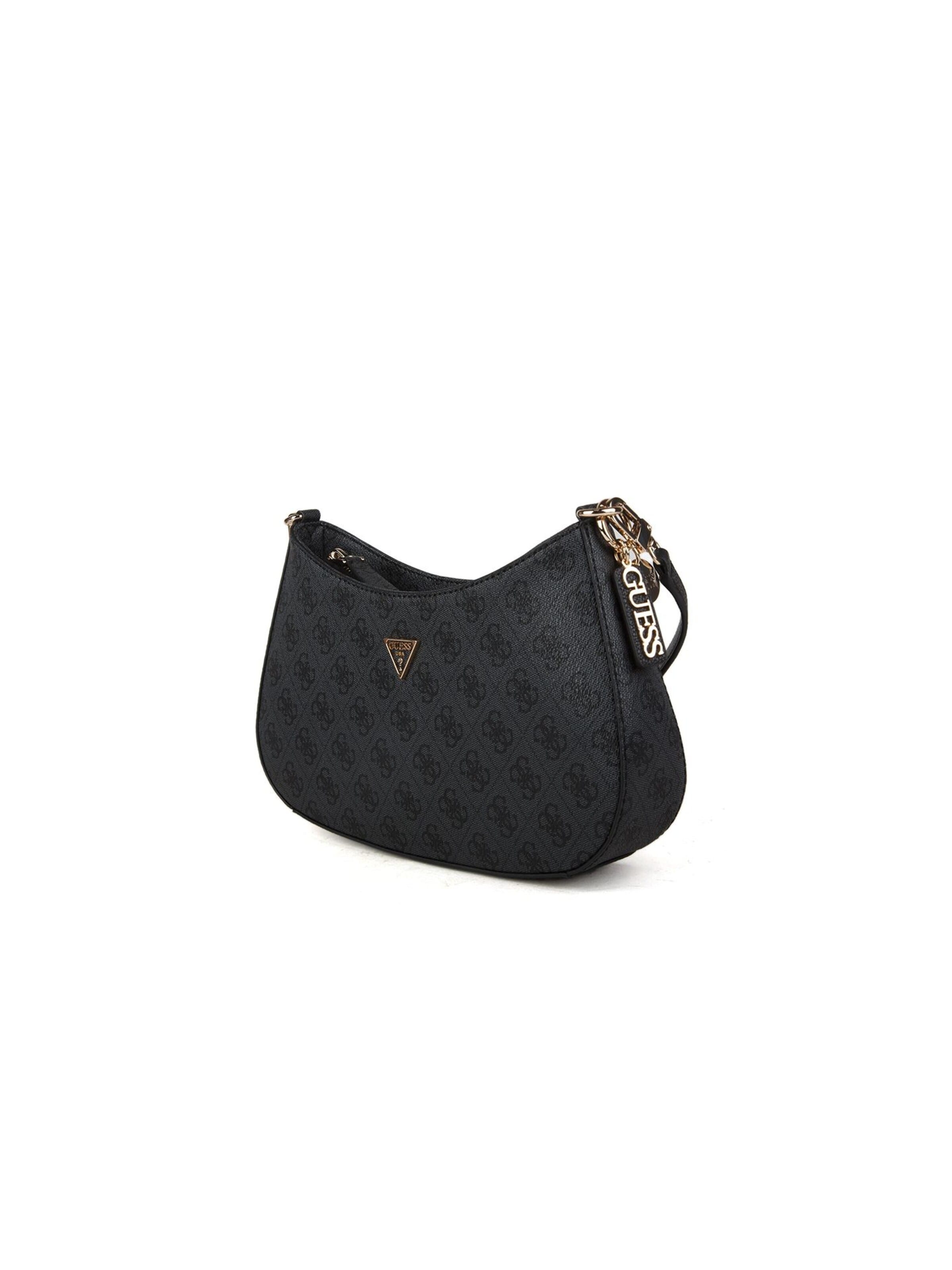 GUESS Schultertasche 'Noelle Ii Top Zip Shoulder Bag'‌‌‌‌‌‌ in Grau