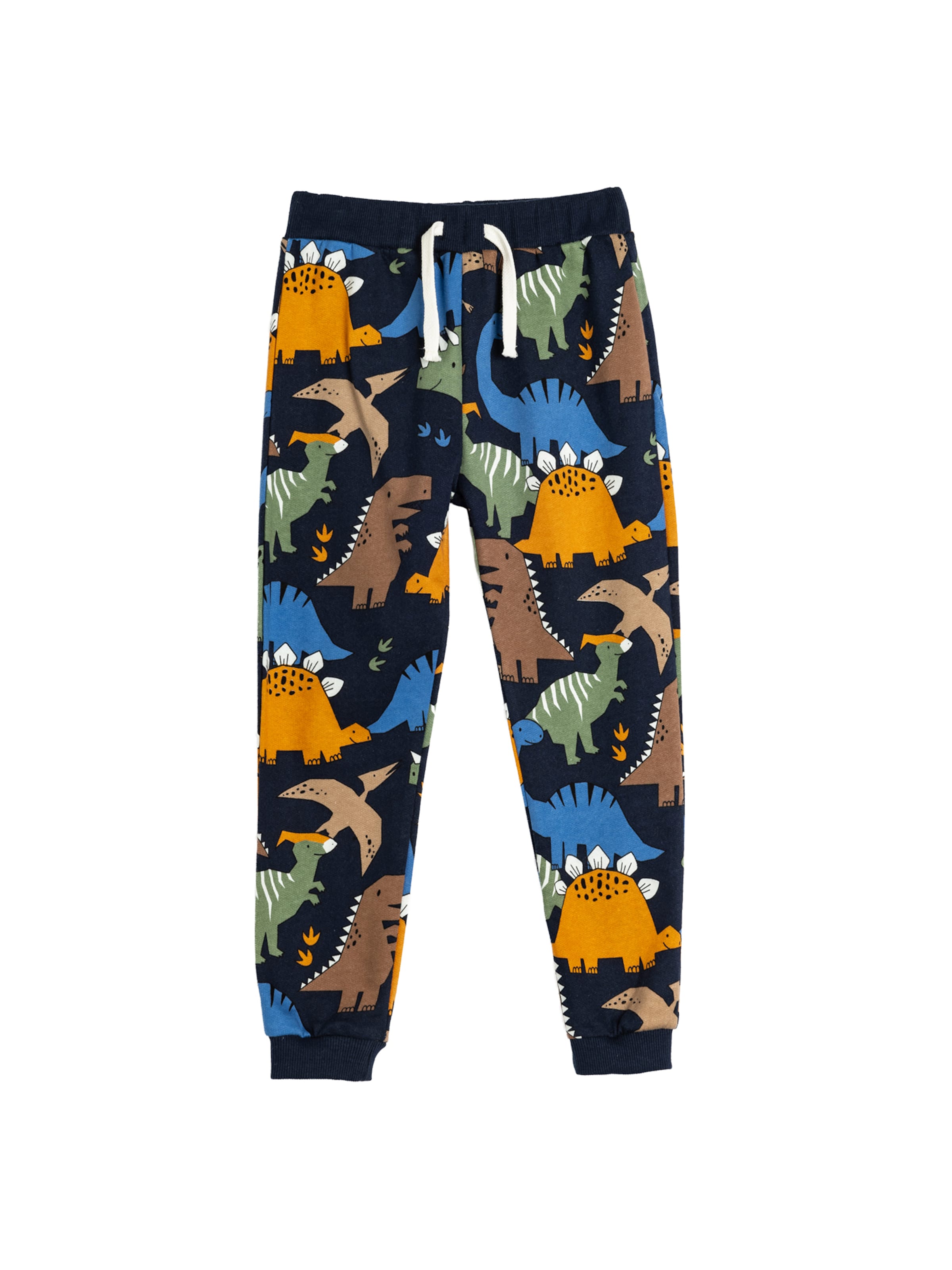 Koton Tapered Broek in Blauw: voorkant