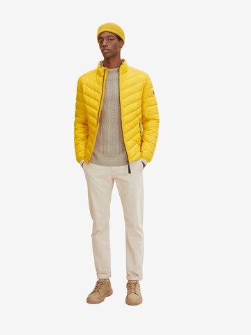 TOM TAILOR Between-Season Jacket in Yellow