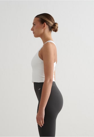 Bustier Soutien-gorge de sport Aim'n en blanc