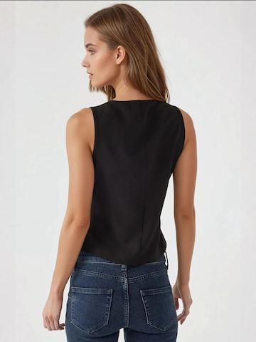 Hiccup Gilet in Zwart
