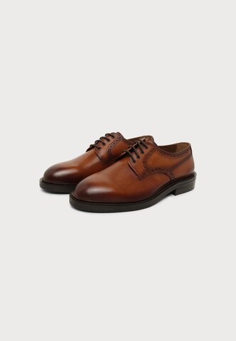 ABOUT YOU Lace-Up Shoes 'Matthew' in Brown