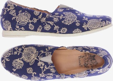 THINK! Flats & Loafers in 39 in Blue: front