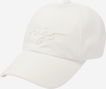 HUGO Cap 'Ally-J' in White: front