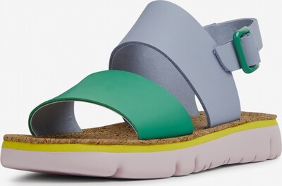Sandalo con cinturino 'Oruga' CAMPER di colore blu chiaro / verde, Visualizzazione prodotti