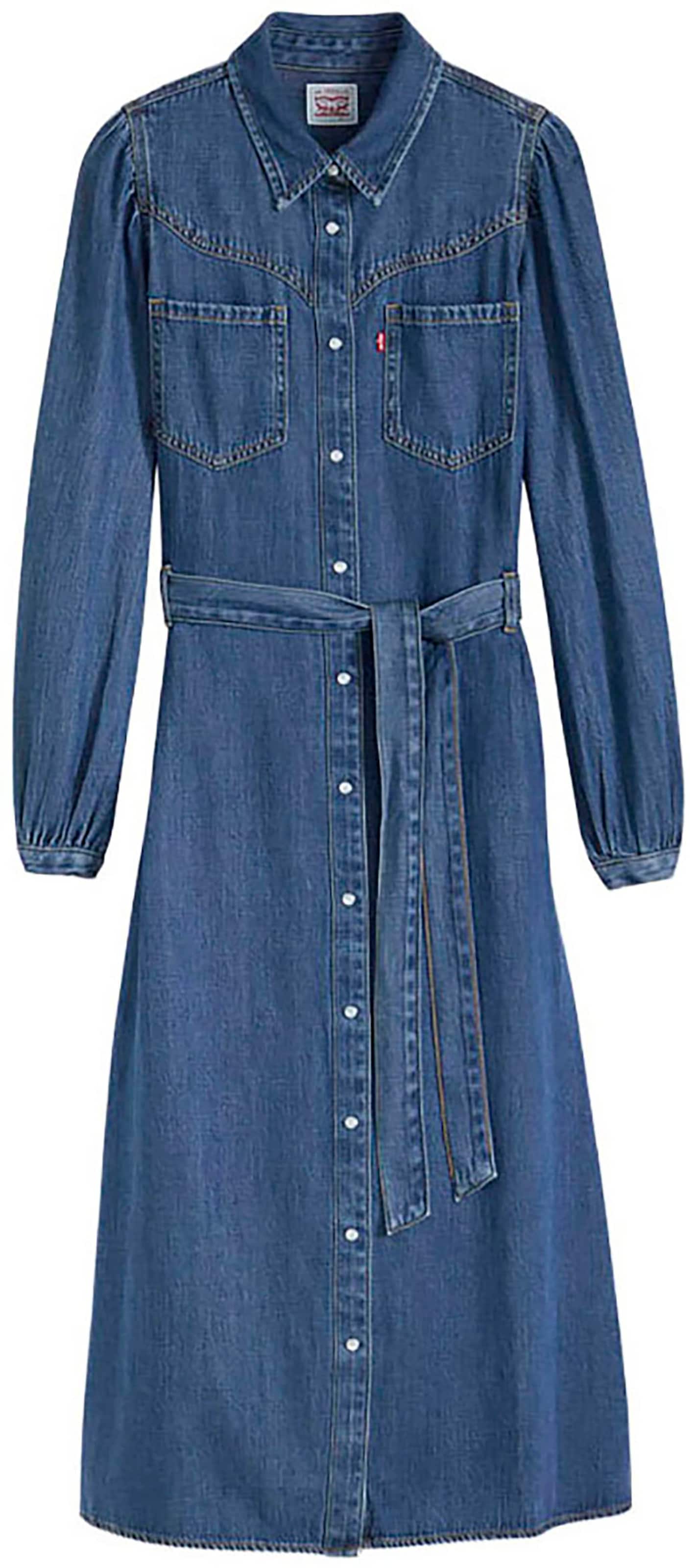 LEVI'S ® Shirt Dress in Blue: front