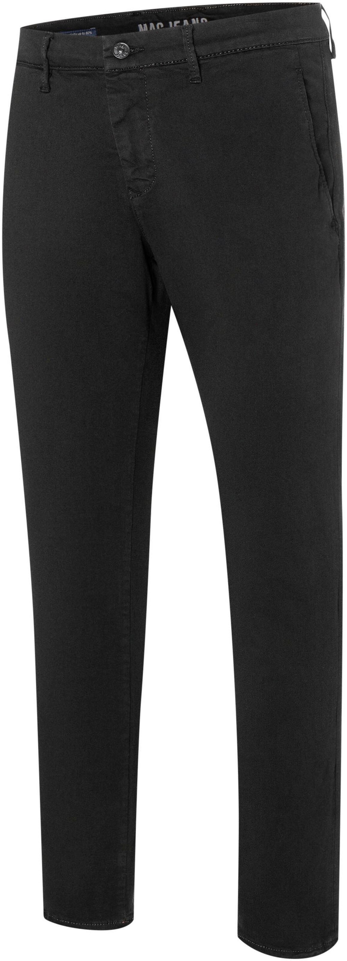 MAC Slimfit Chinohose in Schwarz