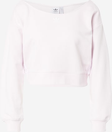 ADIDAS ORIGINALS Sweatshirt in Pink: predná strana