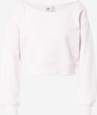 ADIDAS ORIGINALS Sweatshirt in pastellpink / weiß, Produktansicht