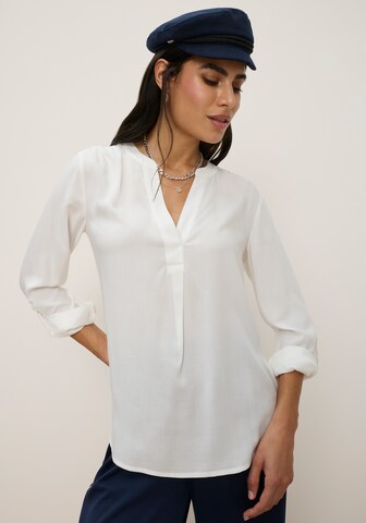 Tamaris Blouse in White: front