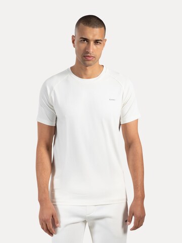 Smilodox Shirt 'Thilo' in Wit: voorkant