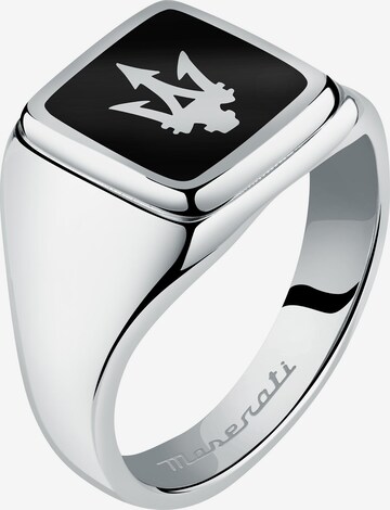 Maserati Ring in Silver: front