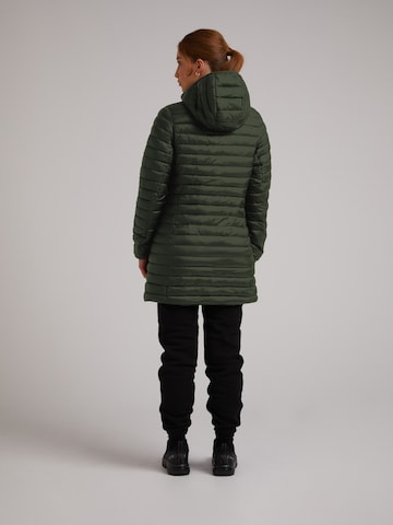 JACK1T Jacke ' SATEL1TE Longline Daunenjacke 2.0 ' in Grün