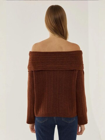 Hiccup Pullover in Braun
