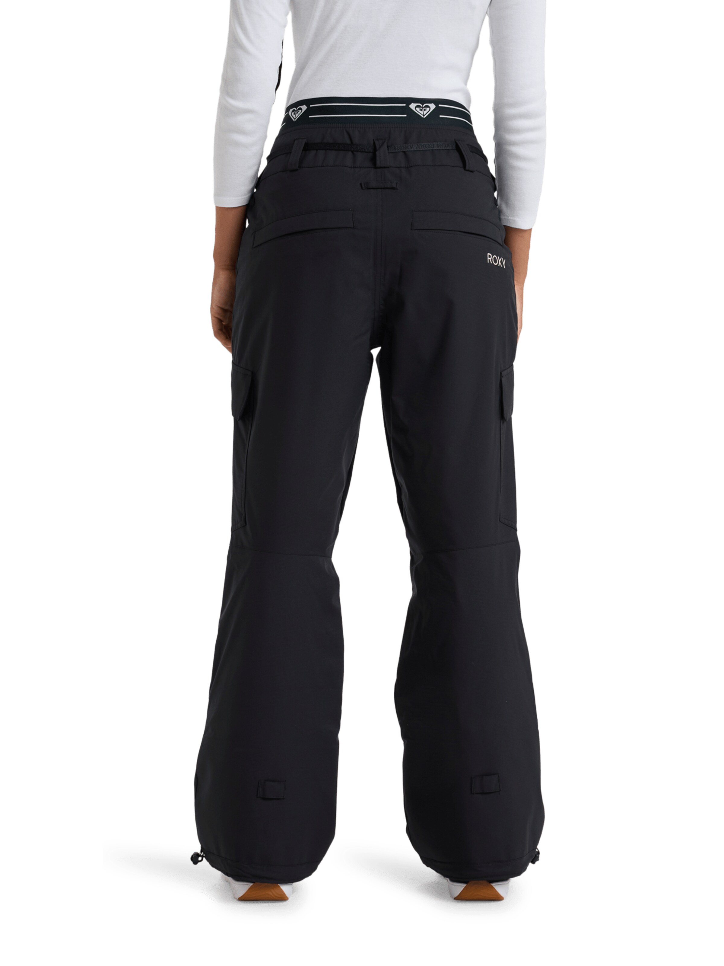ROXY Regular Outdoorhose in Schwarz