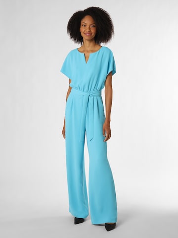 COMMA Jumpsuit in Blauw: voorkant