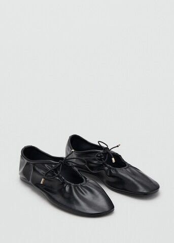 MANGO Ballet Flats in Black